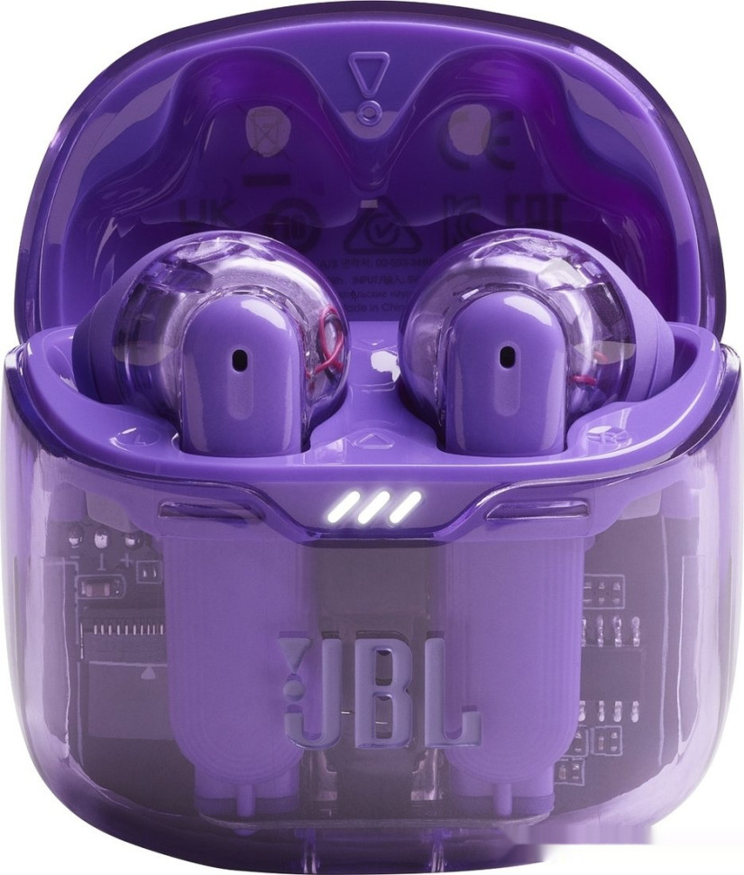 Наушники JBL Tune Flex Ghost (фиолетовый, китайская версия)