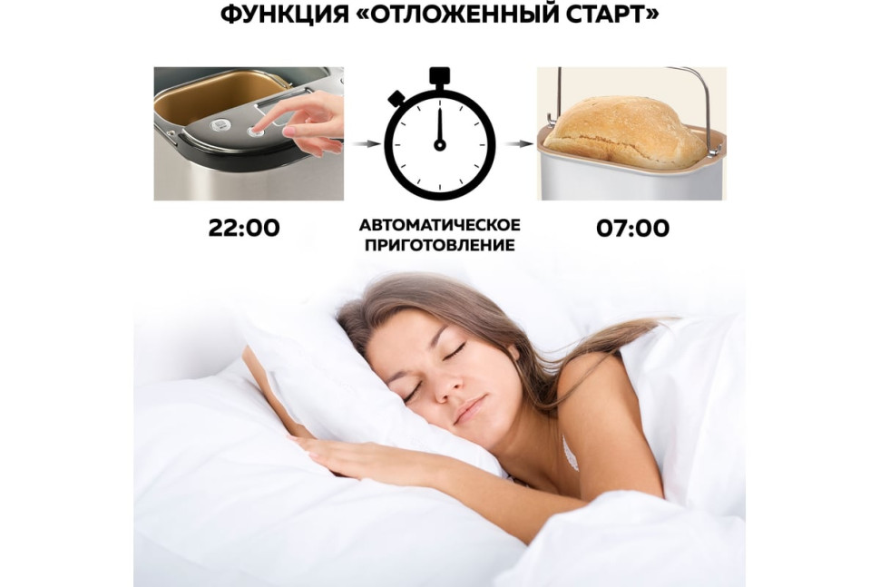 Хлебопечка GFgril GFB-5000 Хлебопечка GFgril GFB-5000