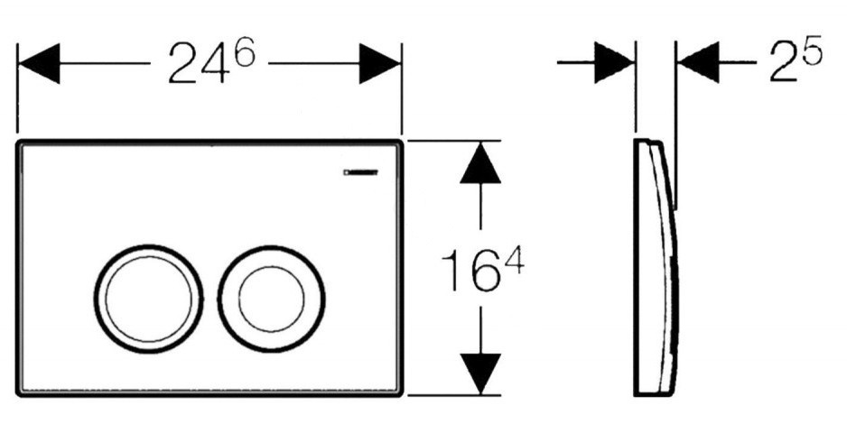 Система инсталляции Geberit Delta 21 115.125.21.1 Система инсталляции Geberit Delta 21 115.125.21.1