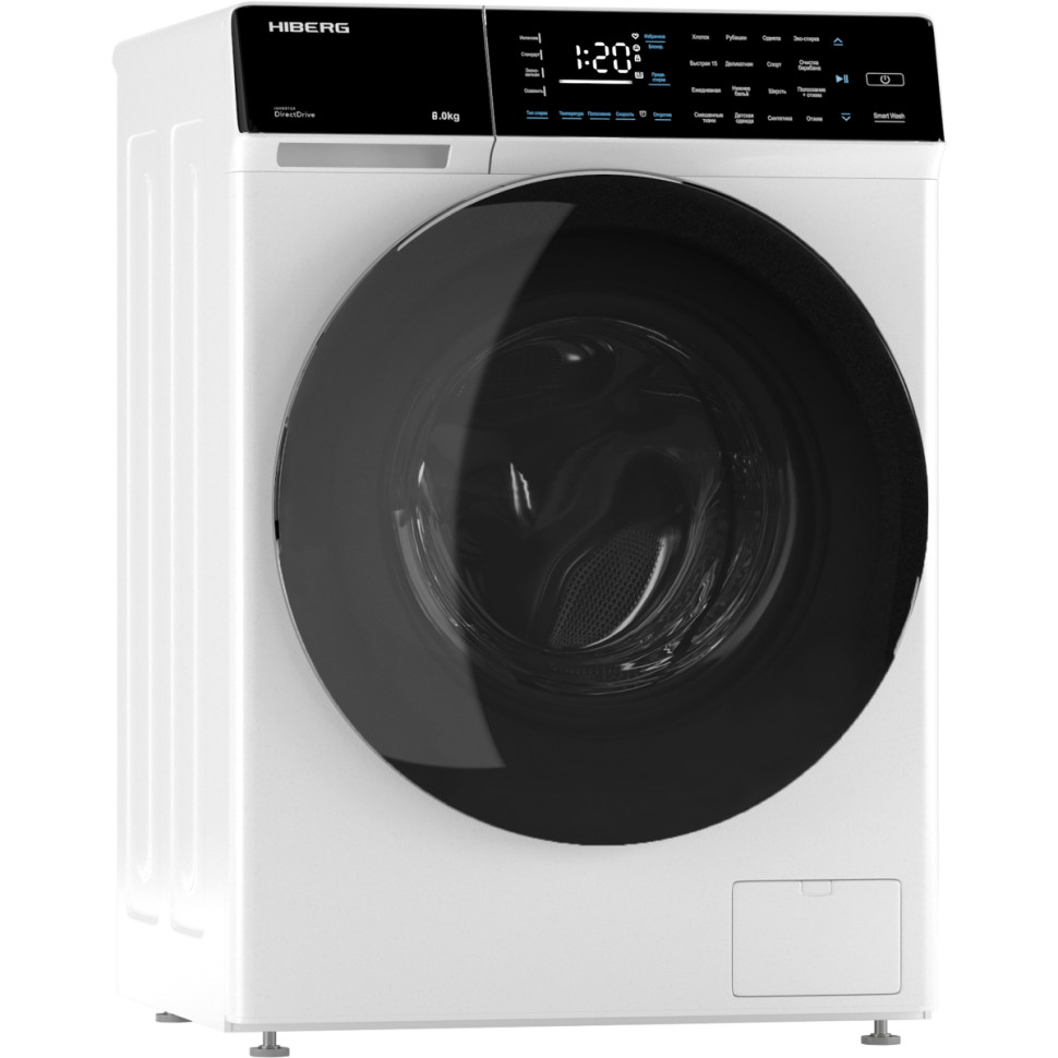 Стиральная машина HIBERG I-DDQ9 812 W Стиральная машина HIBERG I-DDQ9 812 W
