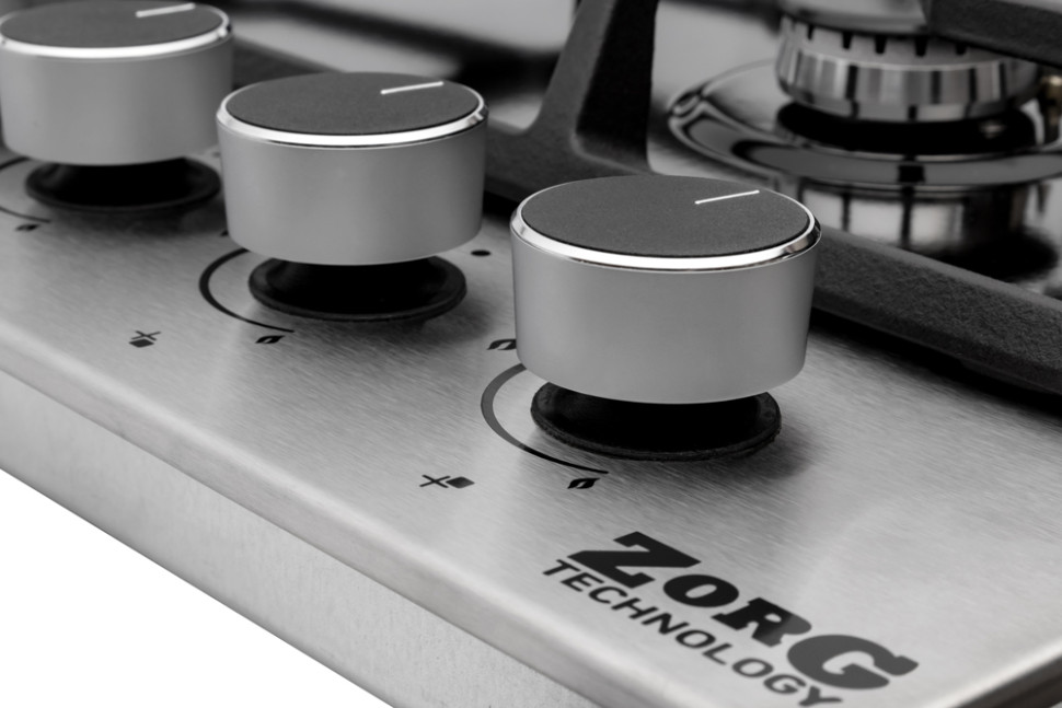 Варочная панель ZorG Technology NT 121 black EMY + inox Варочная панель ZorG Technology NT 121 black EMY + inox