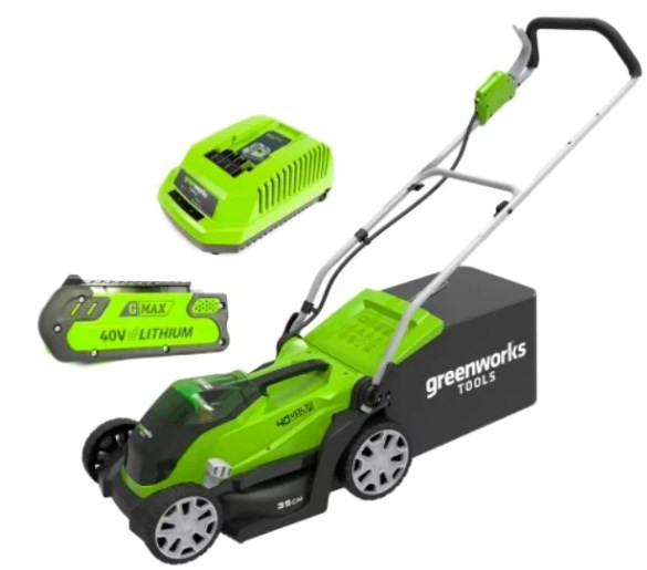 Колесная газонокосилка Greenworks G40LM35K2X