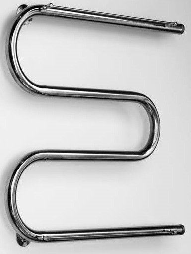 Полотенцесушитель Ростела М-образный ДУ-25 с полочкой 1" 50x70 см