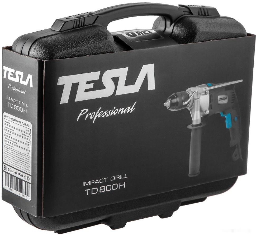 Ударная дрель Tesla TD800H Ударная дрель Tesla TD800H