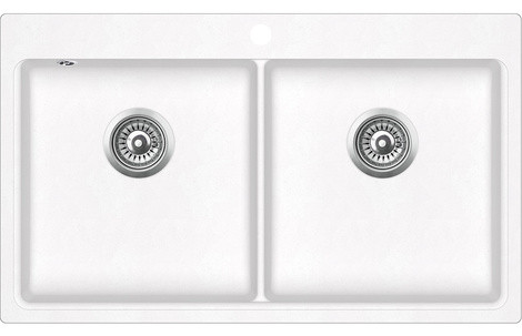 Кухонная мойка AquaSanita Magna SQM 200 710 AW alba