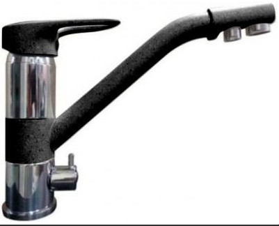 Смеситель GranFest 2624-1 (черный)