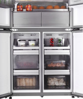 Четырёхдверный холодильник HIBERG RFQ 610G GS Inverter