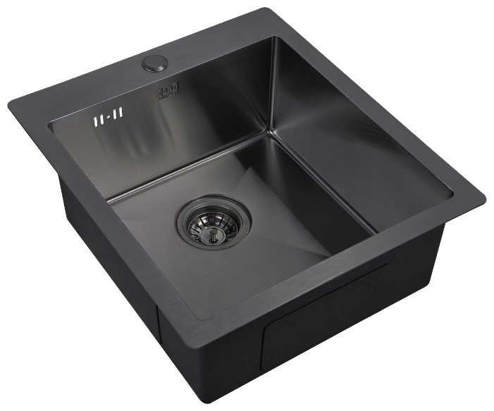 Кухонная мойка Zorg PVD 4551 GRAFIT 3мм
