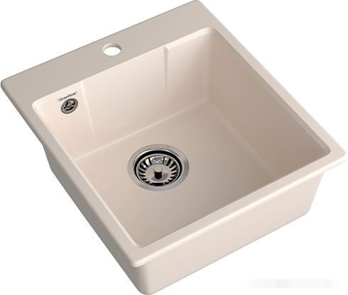 Кухонная мойка GranFest QUARZ GF-UR-644 (белый)