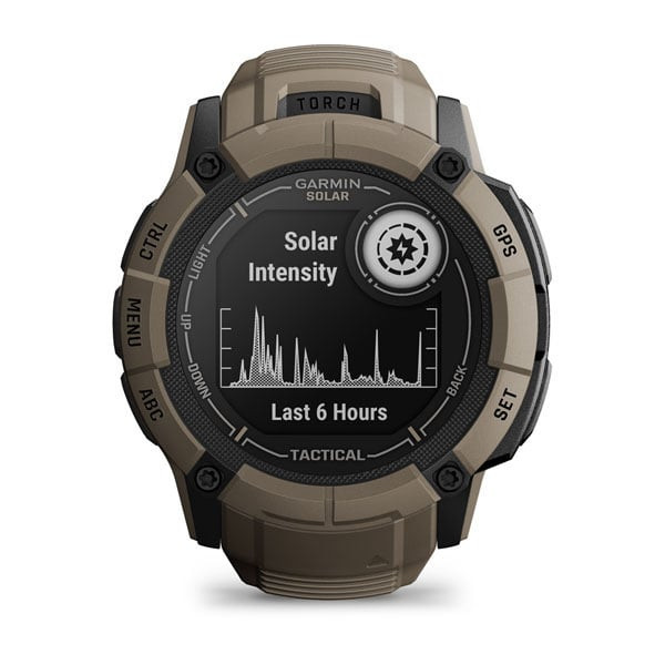 Умные часы Garmin Instinct 2x Solar Tactical Edition (светло-коричневый)