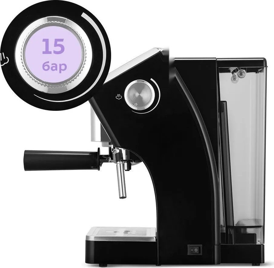 Рожковая кофеварка Kitfort KT-7647 Рожковая кофеварка Kitfort KT-7647