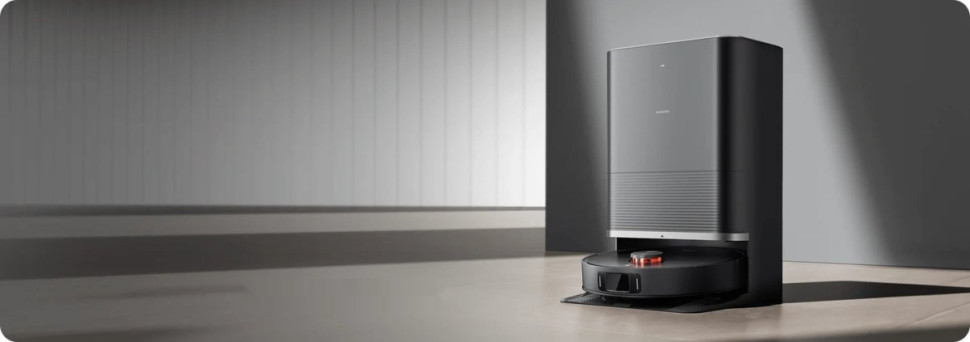 Робот-пылесос Xiaomi Robot Vacuum X20 Max D109GL (евровилка, черный) Робот-пылесос Xiaomi Robot Vacuum X20 Max D109GL (евровилка, черный)