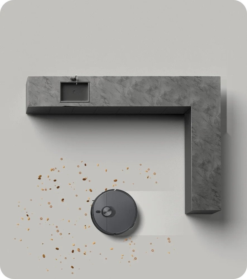 Робот-пылесос Xiaomi Robot Vacuum X20 Max D109GL (евровилка, черный) Робот-пылесос Xiaomi Robot Vacuum X20 Max D109GL (евровилка, черный)