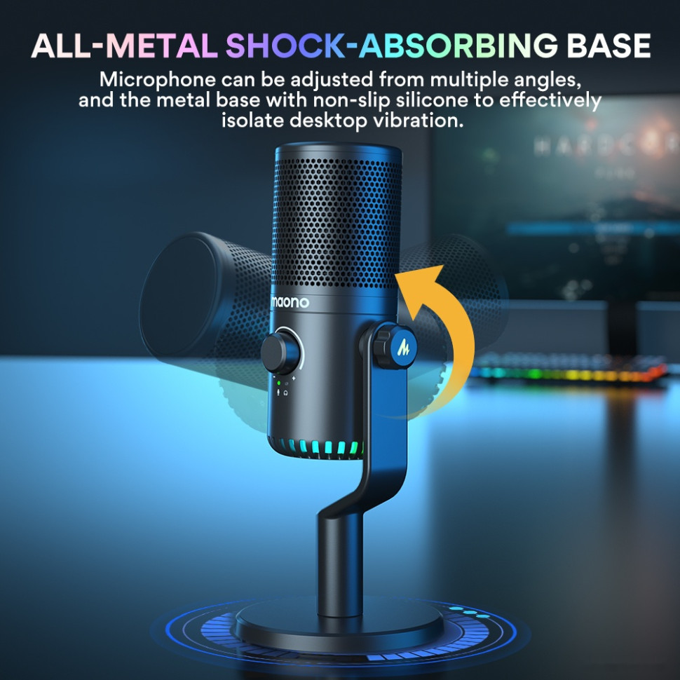 Проводной микрофон Maono DM30 (черный) Проводной микрофон Maono DM30 (черный)