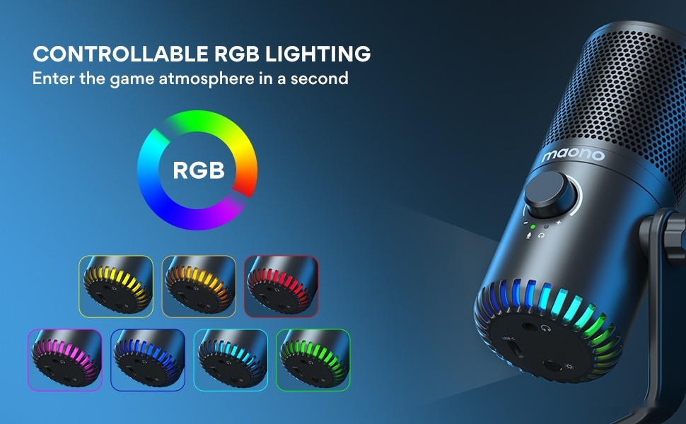 Проводной микрофон Maono DM30 (черный) Проводной микрофон Maono DM30 (черный)