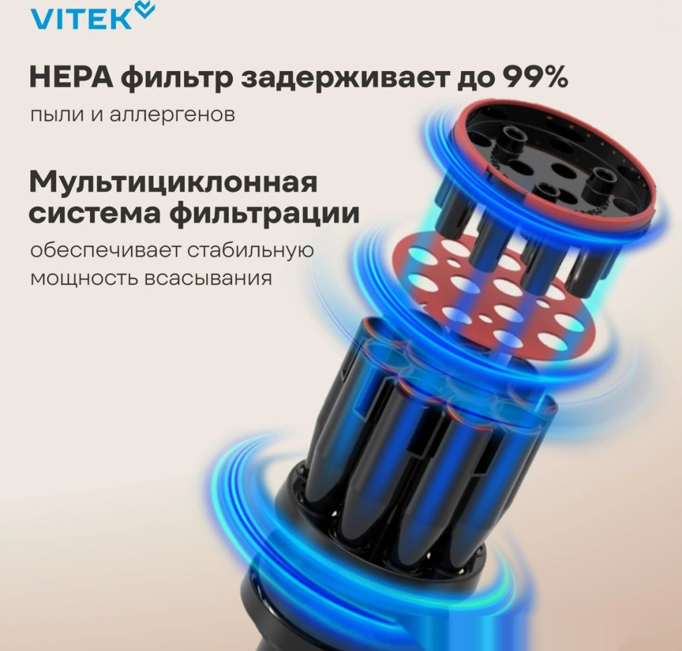 Пылесос Vitek VT-CLSAQUA_RAPID