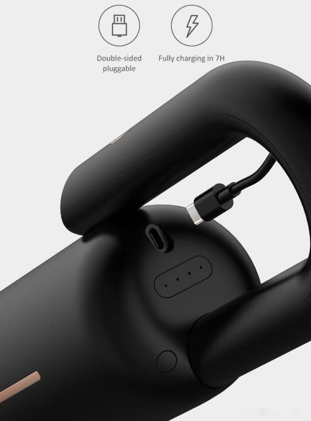 Пылесос Deerma VC03S (международная версия, черный) Пылесос Deerma VC03S (международная версия, черный)