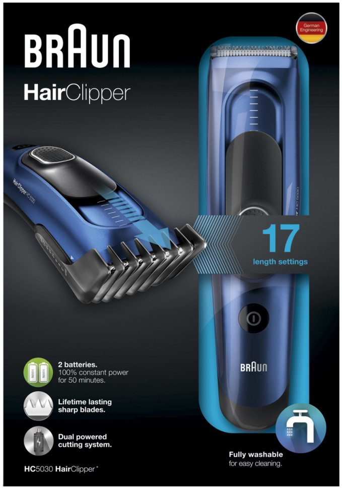 Машинка для стрижки волос Braun HC 5030 Машинка для стрижки волос Braun HC 5030
