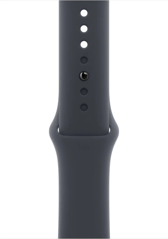 Умные часы Apple Watch SE 3 44 мм (алюминиевый корпус, полуночный/полуночный, спортивный силиконовый ремешок M/L)