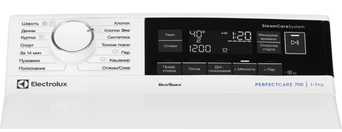 Стиральная машина Electrolux EW7T3R272 Стиральная машина Electrolux EW7T3R272