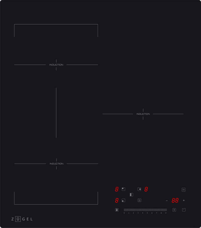Варочная панель ZUGEL ZIH454B Варочная панель ZUGEL ZIH454B