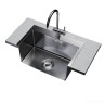 Кухонная мойка Mixline 547230 (черный графит, 3 мм)