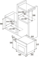 Духовой шкаф CATA MT 8012 WH