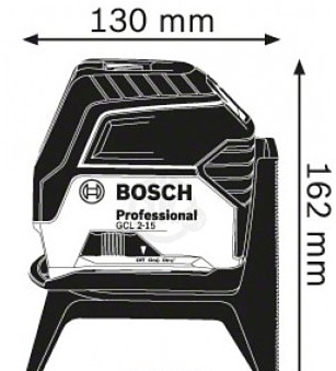 Призменный нивелир Bosch GCL 2-15 Professional