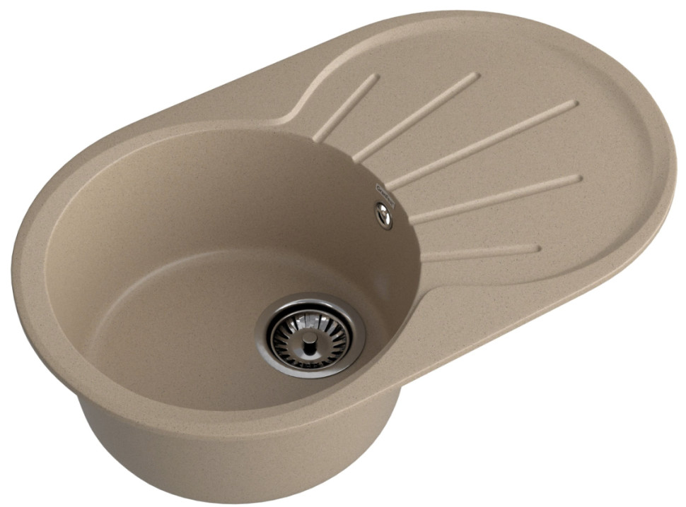 Кухонная мойка GranFest GF-R750L (Песочный) Кухонная мойка GranFest GF-R750L (Песочный)