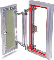 Люк под плитку Практика Евроформат Р АТР (20x40 см)