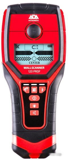 Детектор скрытой проводки ADA Instruments Wall Scanner 120 Prof