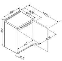 Однокамерный холодильник Liebherr T 1400