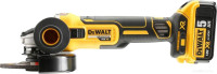 Угловая шлифмашина DeWALT DCG405P2 (с 2-мя АКБ, кейс)