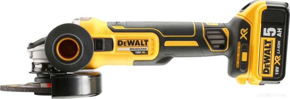 Угловая шлифмашина DeWALT DCG405P2 (с 2-мя АКБ, кейс) Угловая шлифмашина DeWALT DCG405P2 (с 2-мя АКБ, кейс)