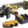 Угловая шлифмашина DeWALT DCG405P2 (с 2-мя АКБ, кейс) Угловая шлифмашина DeWALT DCG405P2 (с 2-мя АКБ, кейс)