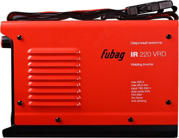 Сварочный инвертор FUBAG IR 220 V.R.D. 31405 Сварочный инвертор FUBAG IR 220 V.R.D. 31405