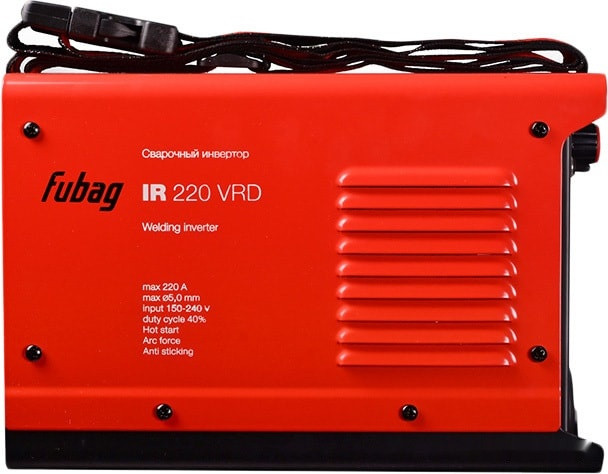 Сварочный инвертор FUBAG IR 220 V.R.D. 31405 Сварочный инвертор FUBAG IR 220 V.R.D. 31405