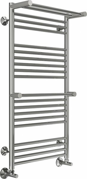 Полотенцесушитель Terminus Аврора П20 500x1000 с 2 полками нп (хром)