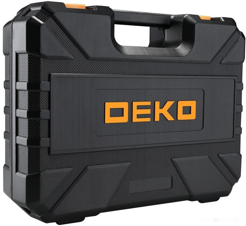 Дрель-шуруповерт Deko DKCD12FU-Li SET 104 063-4117 (с 2-мя АКБ, кейс, набор оснастки) Дрель-шуруповерт Deko DKCD12FU-Li SET 104 063-4117 (с 2-мя АКБ, кейс, набор оснастки)