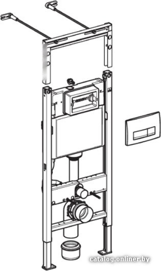 Система инсталляции Geberit Duofix 458.125.21.1 Система инсталляции Geberit Duofix 458.125.21.1