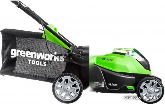Газонокосилка Greenworks G40LM41K4 (с АКБ 4 Ah)