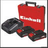 Дрель-шуруповерт Einhell TE-CD 18/50 Li BL 4513896 (с 2-мя АКБ, кейс)