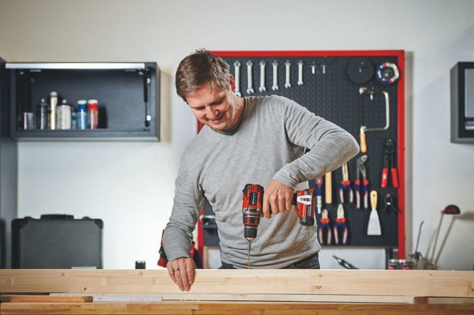 Дрель-шуруповерт Einhell TE-CD 18/50 Li BL 4513896 (с 2-мя АКБ, кейс)