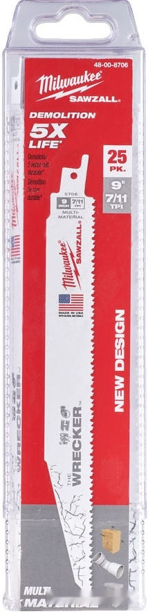 Пильное полотно для пилы Milwaukee 48008706 (25 шт) Пильное полотно для пилы Milwaukee 48008706 (25 шт)