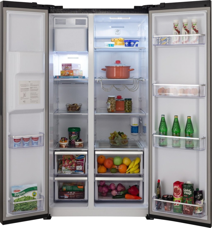 Холодильник side by side HIBERG RFS-650DX NFGB Inverter Холодильник side by side HIBERG RFS-650DX NFGB Inverter