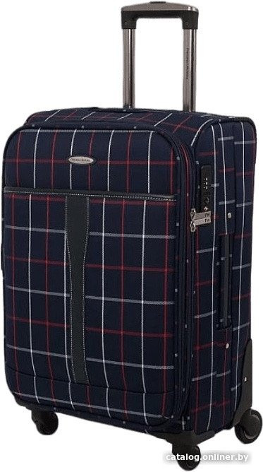 Чемодан-спиннер Francesco Molinary 219-MD1094-4-22NAV (синий)