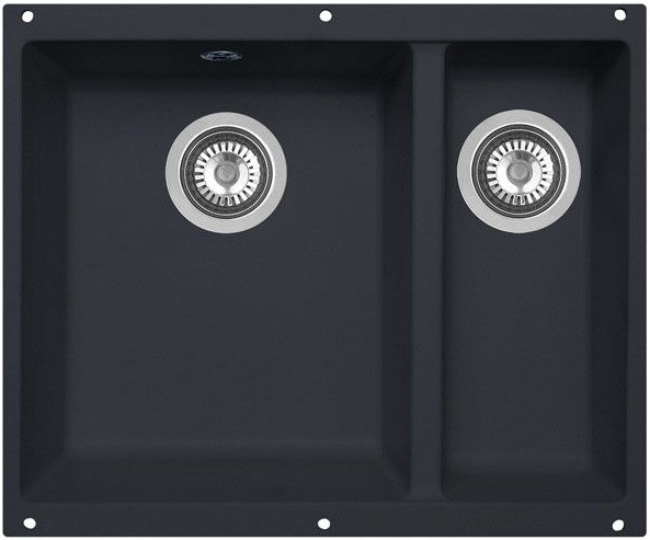 Кухонная мойка Zigmund & Shtain INTEGRA 500.2 (Black Basalt)