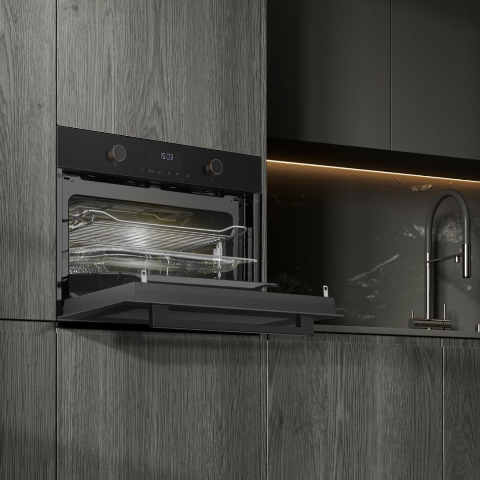 Духовой шкаф Weissgauff OE 4551 DB Black Edition Духовой шкаф Weissgauff OE 4551 DB Black Edition