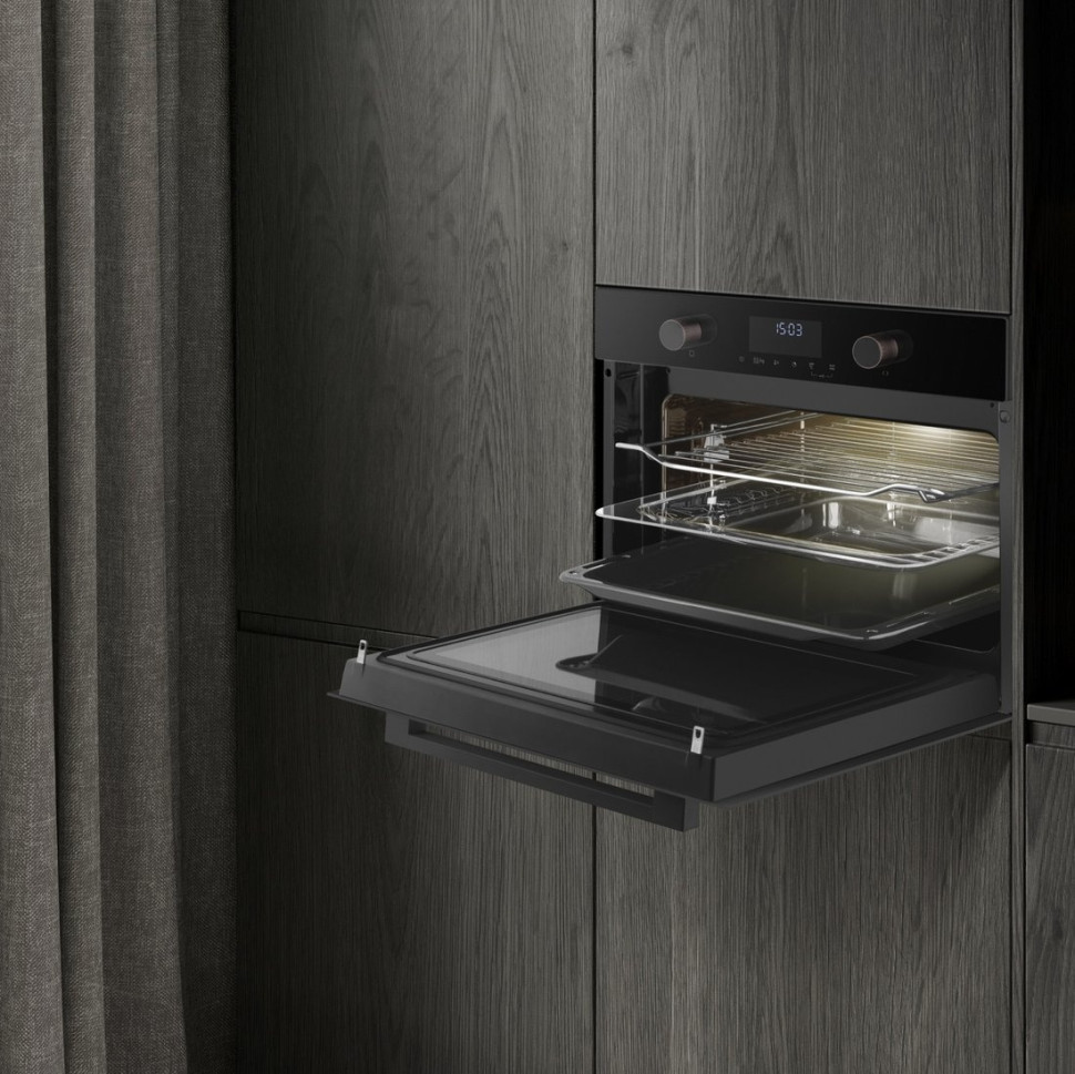 Духовой шкаф Weissgauff OE 4551 DB Black Edition Духовой шкаф Weissgauff OE 4551 DB Black Edition