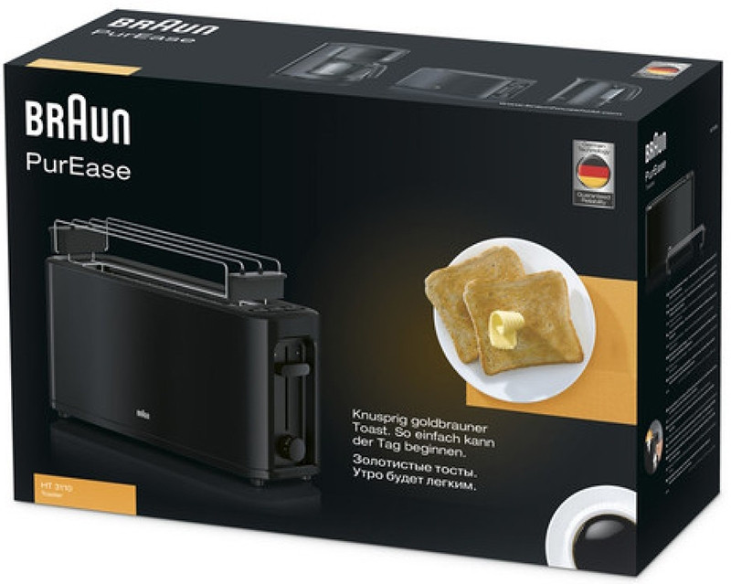 Тостер Braun PurEase HT3110 BK Тостер Braun PurEase HT3110 BK